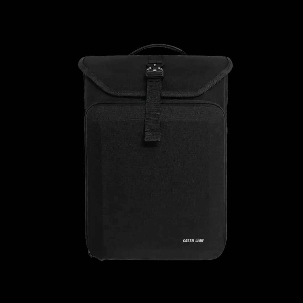 کوله پشتی لپ تاپ و تبلت Slim گرین لاین(GNSLIMGRBPBK)Green Lion Slim Gear Laptop Backpack – Black — تصویر ۲