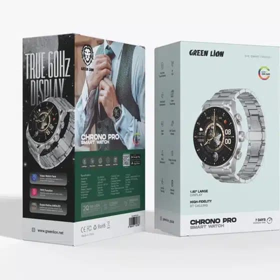 ساعت هوشمند گرین لاین مدل CHRONO PRO با مقاومت آب IP68 — تصویر ۳