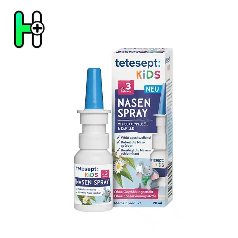 اسپری بینی کودکان تتسپت | tetesept KIDS Nasenspray mit Eukalyptusöl