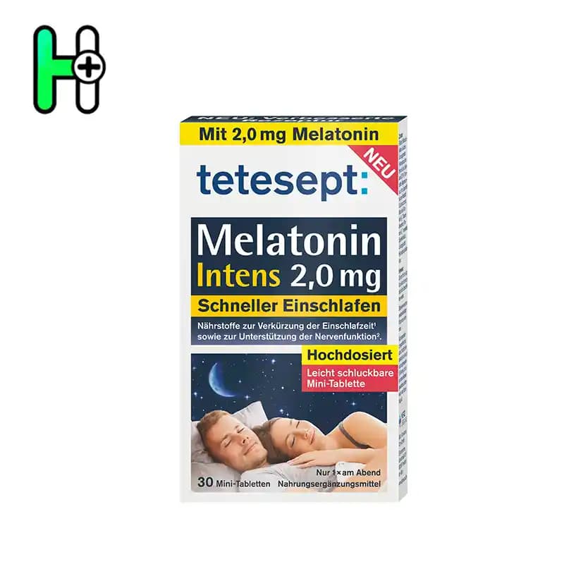 قرص ملاتونین اینتنس تتسپت | Tetesept Melatonin Intens 2.0 mg