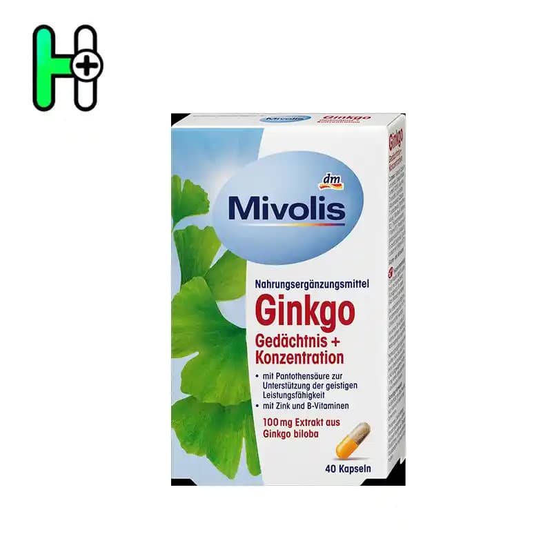 مکمل حافظه و تمرکز جینکو میولیس | Mivolis Ginkgo — تصویر ۲