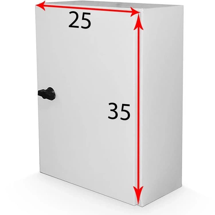 تابلو برق 35*25 فلزی رو کار