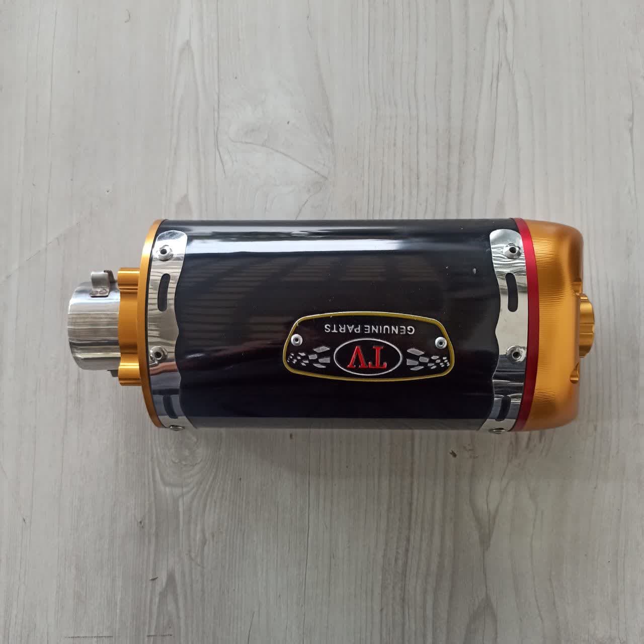 منبع اگزوز اسپرت TV Genuine Parts موتورسیکلت — تصویر ۳