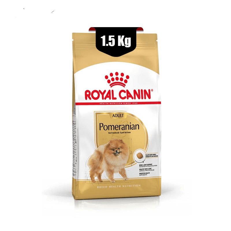 غذای خشک سگ بالغ پامرانین رویال کنین (Royal Canin Pomeranian) وزن 1.5 کیلوگرم — تصویر ۲
