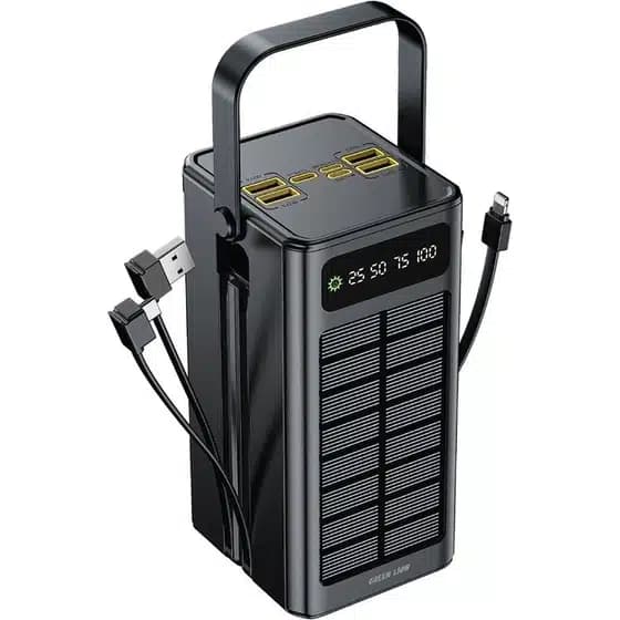 پاور بانک گرین لاین مدل Solar X ظرفیت 60000 میلی آمپر ساعت — تصویر ۲