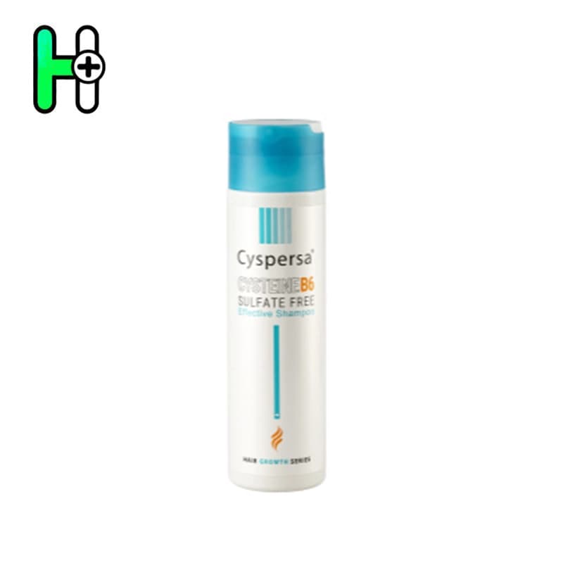شامپو فاقد سولفات و ضد ریزش سیستین و ب6 سیسپرسا Cyspersa B6 Sulfate Free Hair Shampoo 250 ml