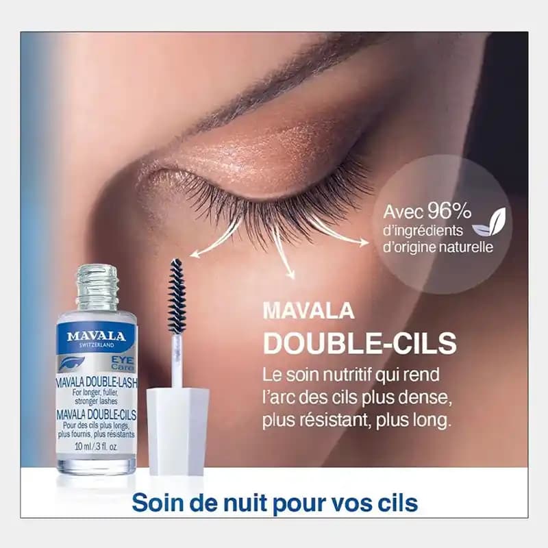 سرم تقویت‌کننده و بلندکننده مژه ماوالا Mavala cDouble-Lash Lash Serum — تصویر ۳