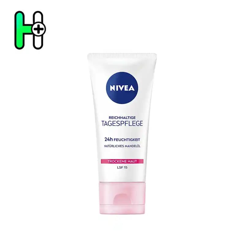 کرم صورت مرطوب‌کننده عمیق محافظت در برابر آفتاب مناسب پوست خشک نیوآ NIVEA Gesichtscreme Essentials — تصویر ۳