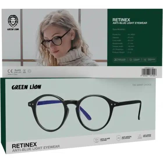 عینک محافظ نور آبی گرین لاین Retinex — تصویر ۳