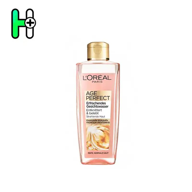 تونر جوانساز و شاداب‌کننده مخصوص انواع پوست‌ L’Oréal Paris Age Perfect Toner