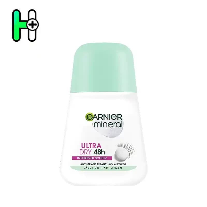 مام رول ضد تعریق ۴۸ ساعته گارنیر Garnier Mineral Ultra Dry 48h — تصویر ۲