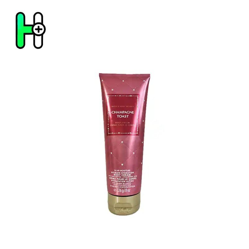 کرم بدن آبرسان Bath & Body Works مدل Champagne Toast