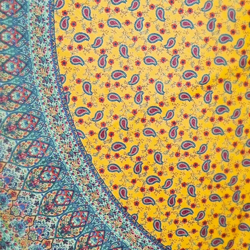 رومیزی ترک گرد 120 کد003 — تصویر ۳