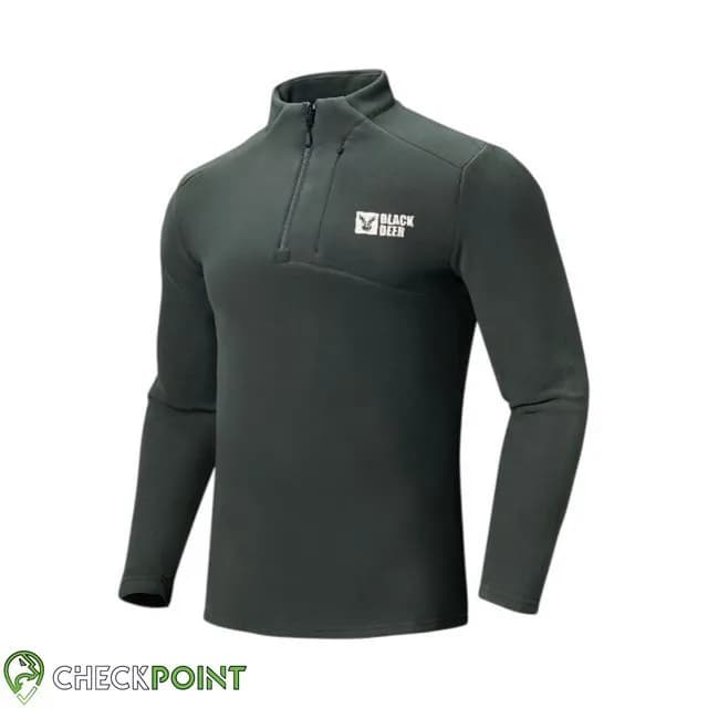 بلوز نیم زیپ مردانه BLACK DEER 8843 — تصویر ۳