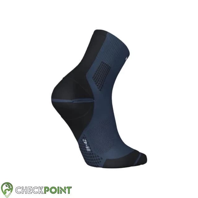 جوراب رانینگ نیم ساق سرمه ای تک جفت R900 KIPRUN THICK E
