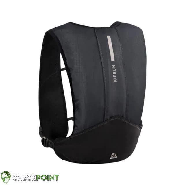 کوله رانینگ لیتری KIPRUN BLACK + کمل بک 1 لیتری — تصویر ۲