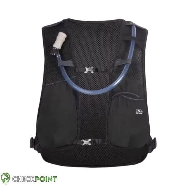 کوله رانینگ لیتری KIPRUN BLACK + کمل بک 1 لیتری — تصویر ۳