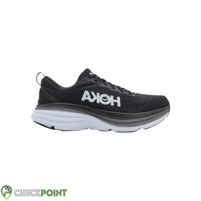 کفش رانینگ HOKA BONDI 8 BLACK/WHITE WIDE