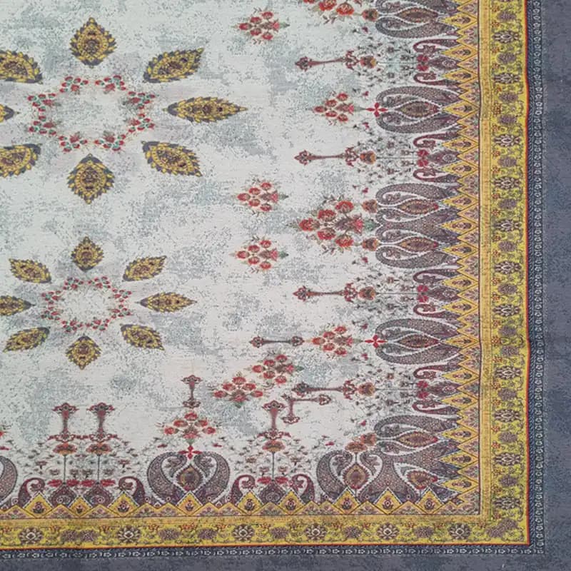 رومیزی ترک مخمل 100*100 کد012 — تصویر ۳