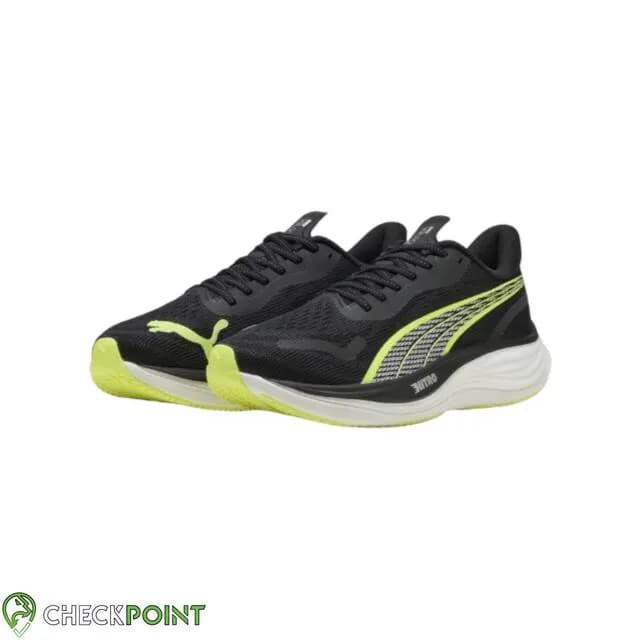 کفش رانینگ PUMA VELOCITY NITRO BLACK/YELLOW — تصویر ۴