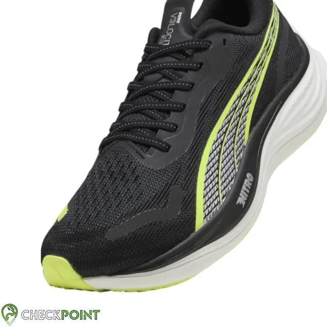 کفش رانینگ PUMA VELOCITY NITRO BLACK/YELLOW — تصویر ۶