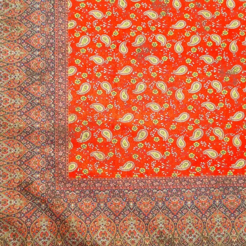 رومیزی ترک مخمل 150*100 کد008 — تصویر ۳
