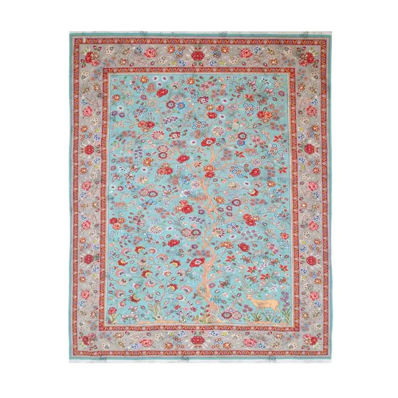 رومیزی ترک مخمل 150*100 کد006