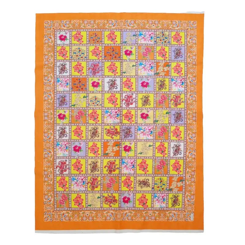 رومیزی ترک مخمل 150*100 کد003
