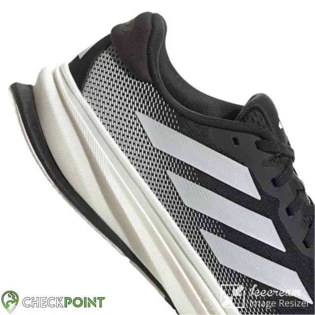 کفش رانینگ ADIDAS SUPERNOVA RISE 2 CORE BLACK/ WHITE — تصویر ۵