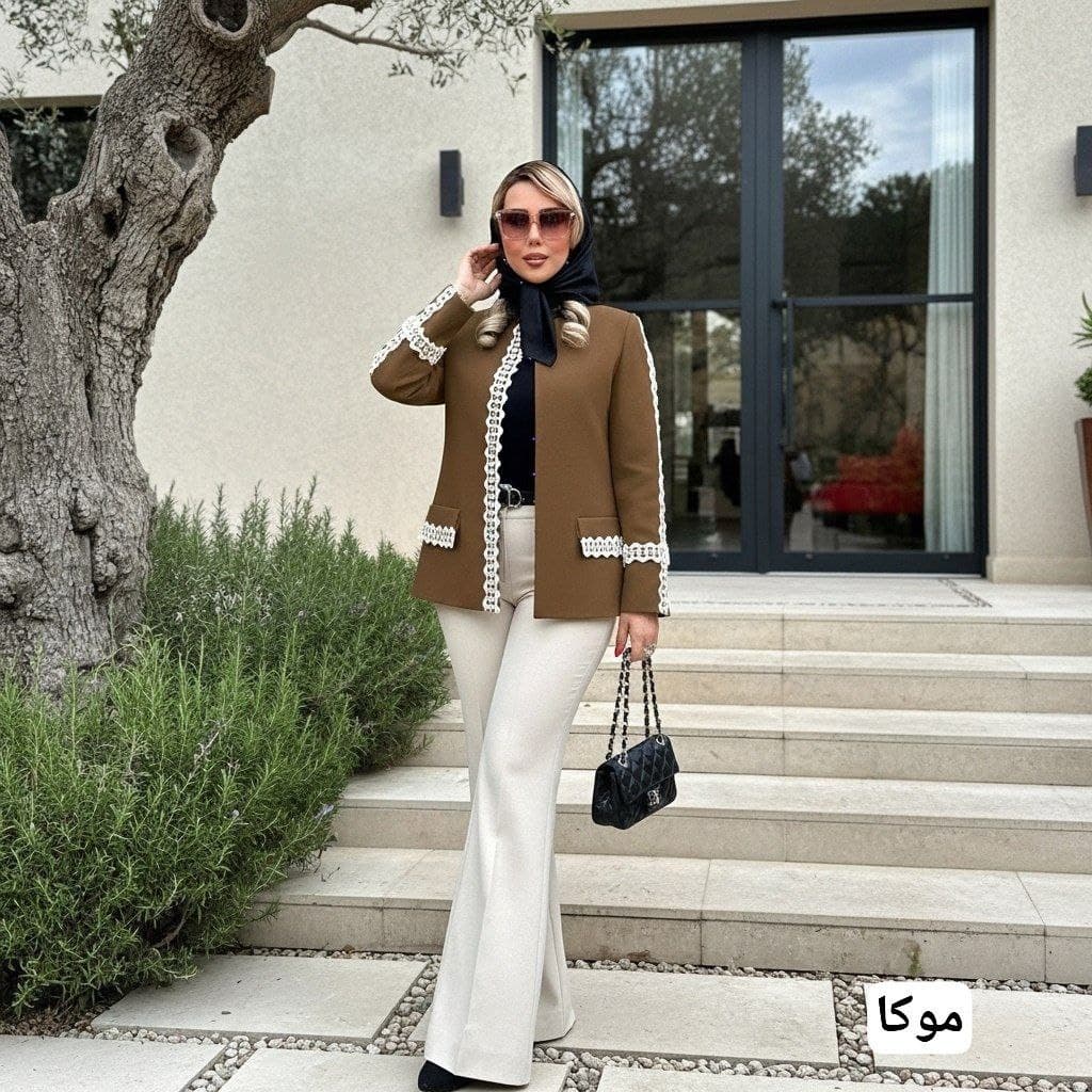 کت سودا مجلسی زنانه (ضمانت اصالت) ارسال رایگان — تصویر ۷
