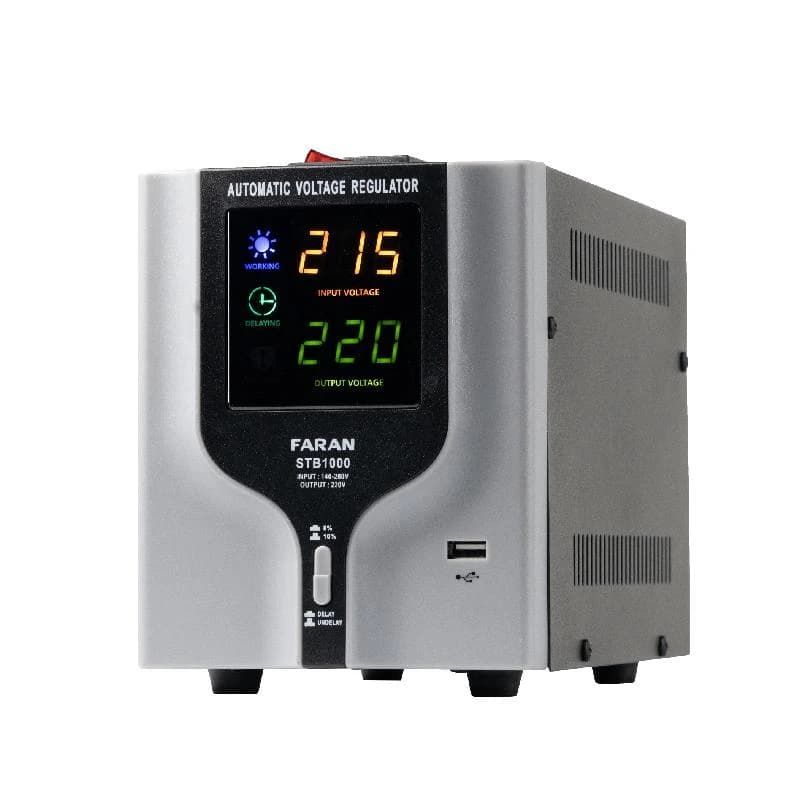 استابلایزر فاران 10kVA تکفاز | تثبیت کننده ولتاژ رلهای