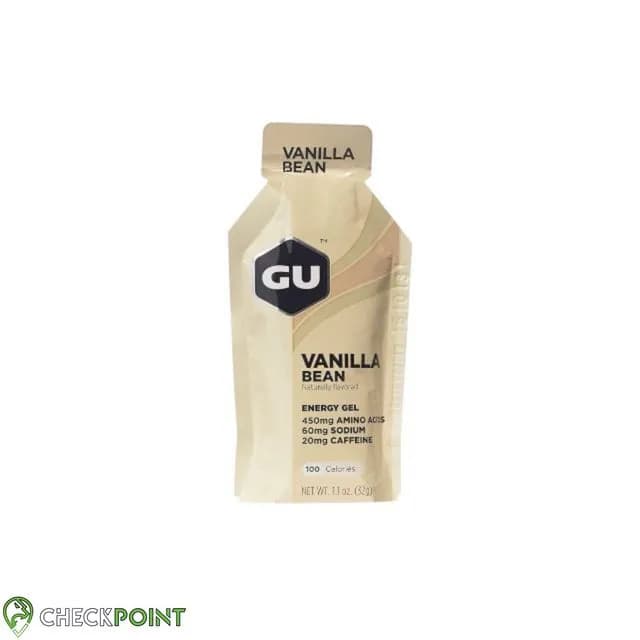 پاور ژل VANILLA BEAN GU +کافیین — تصویر ۲