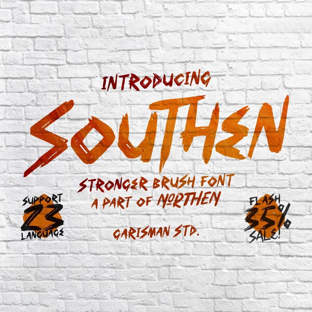 فونت انگلیسی southen