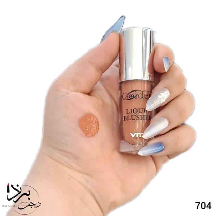 رژگونه مایع گلدن ای شماره 704 — تصویر ۲
