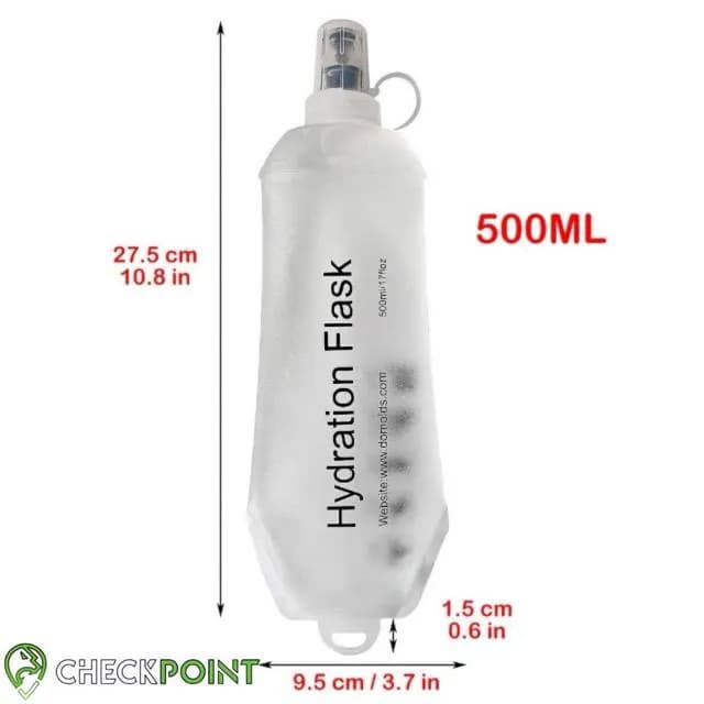 سافت فلاسک HYDRATION 500M سفید — تصویر ۳