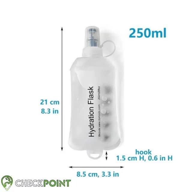 سافت فلاسک HYDRATION 250ML سفید — تصویر ۳