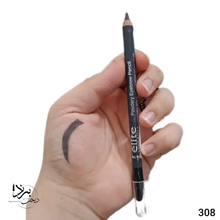 مداد ابرو پودری الیت همراه با برس 308