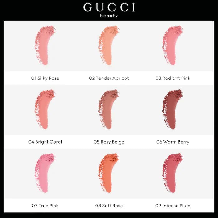 رژگونه جذاب و لوکس گوچی Gucci Luminous Matte Powder Blush — تصویر ۴
