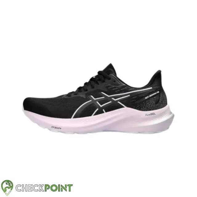 کفش رانینگ ASICS GT-2000 12 BLACK/ WHITE — تصویر ۶