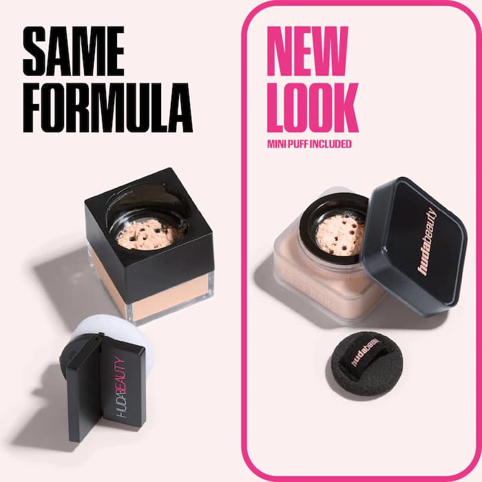 پودر فیکس مینی سایز هدی بیوتی HUDA BEAUTY Easy Bake Blurring Loose Baking & Setting Powder — تصویر ۷