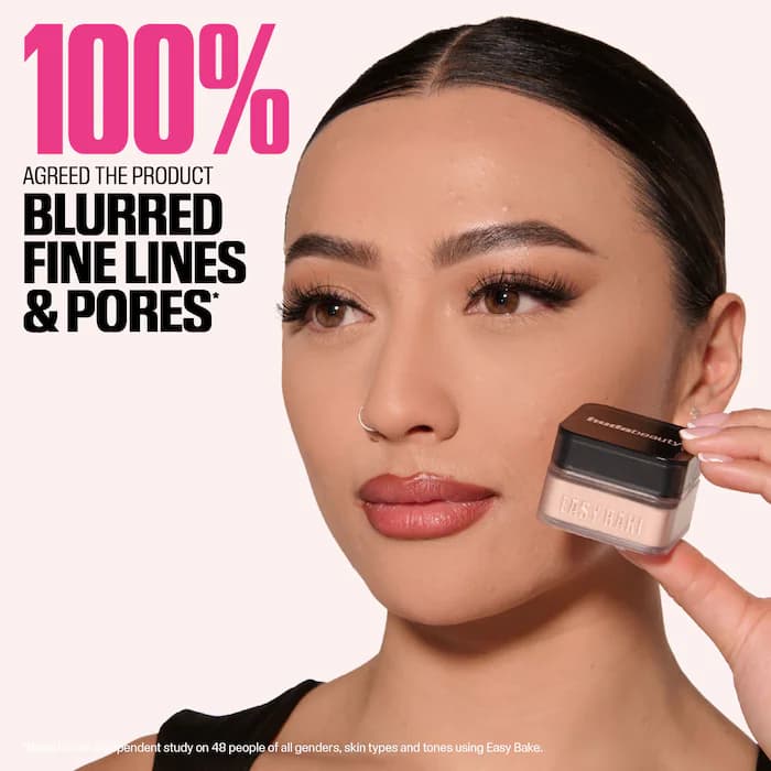 پودر فیکس مینی سایز هدی بیوتی HUDA BEAUTY Easy Bake Blurring Loose Baking & Setting Powder — تصویر ۴