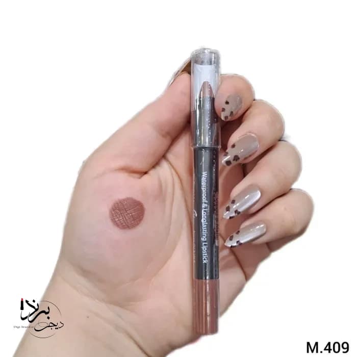 رژ مدادی گلدن‌ای حاوی ویتامین‌E شماره 409 — تصویر ۲