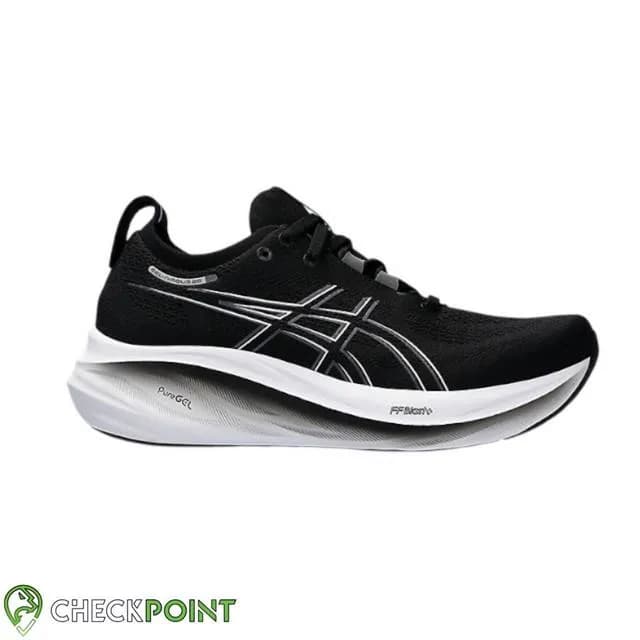 کفش رانینگ ASICS NIMBUS 26 BLACK/GRAPHIT GRAY