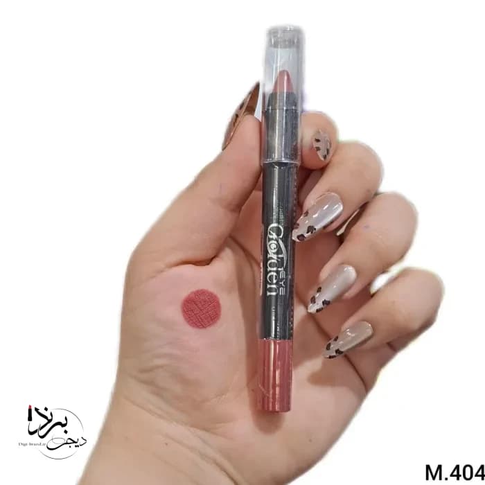 رژ مدادی گلدن‌ای حاوی ویتامین‌E شماره 404 — تصویر ۲