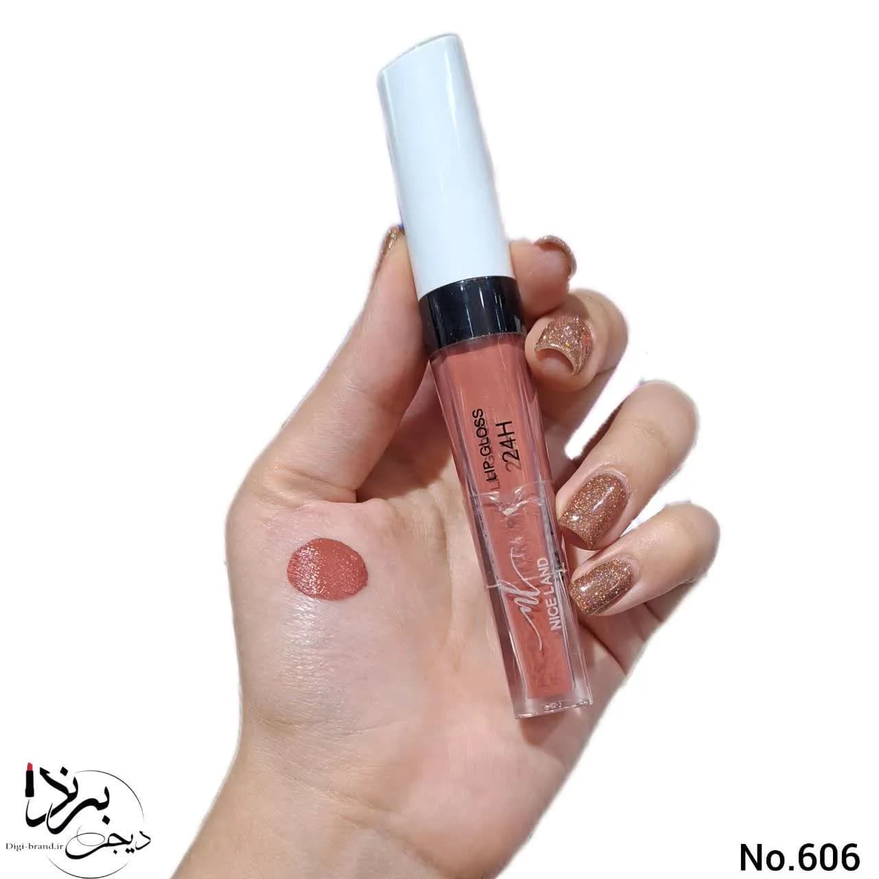 رژ مایع نایس لند شماره 606 — تصویر ۲