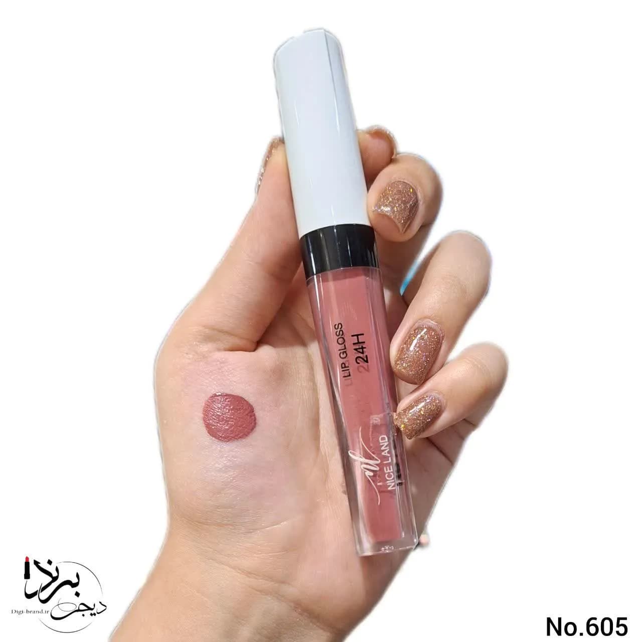 رژ مایع نایس لند شماره 605 — تصویر ۲