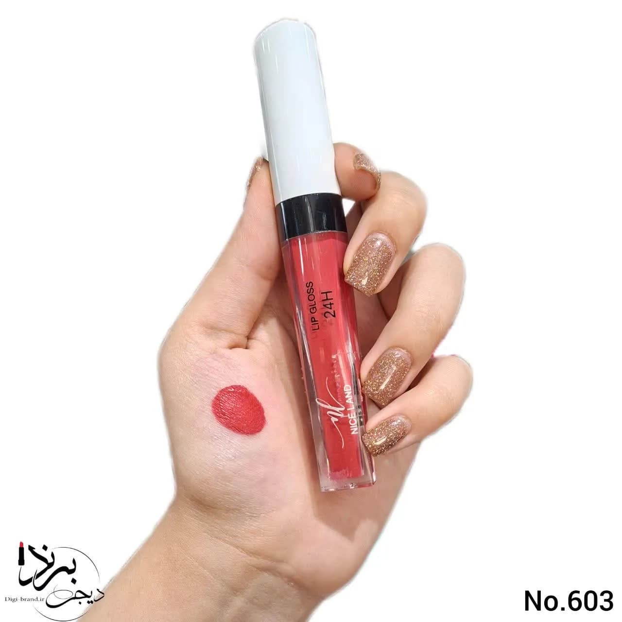 رژ مایع نایس لند شماره 603 — تصویر ۲