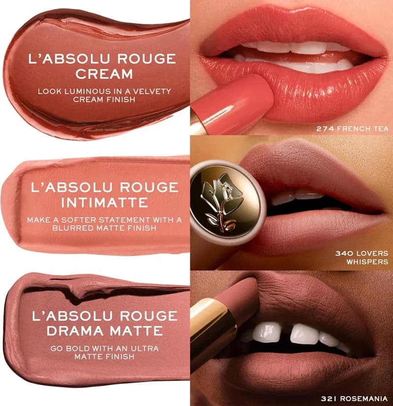 رژلب مات لانکوم LANCOME L’ABSOLU LIPSTICK — تصویر ۳