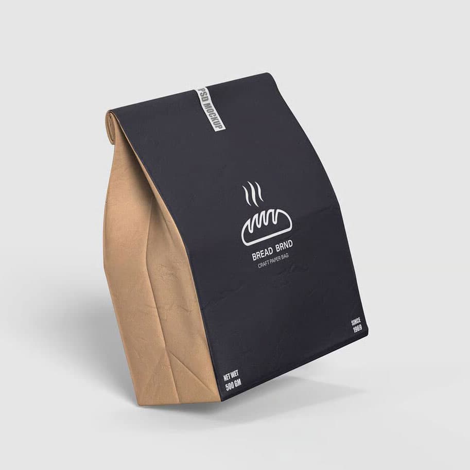 طرح موکاپ پاکت کاغذی — تصویر ۸