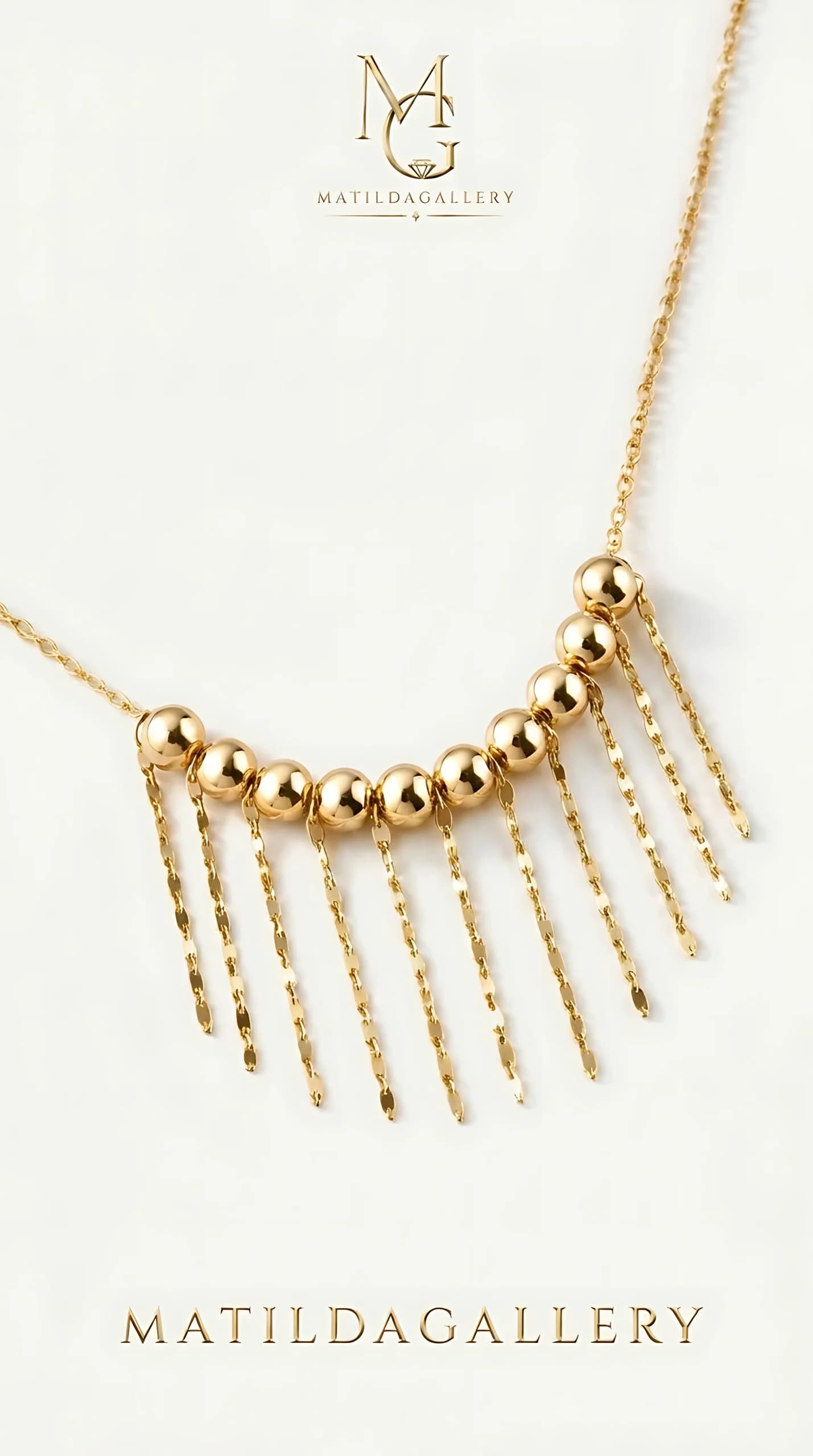 گردنبند ده گوی شرشره ای